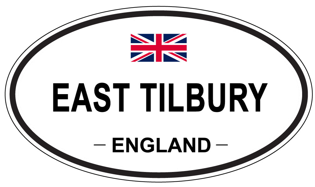 EAST TILBURY, England - Oval Magnet