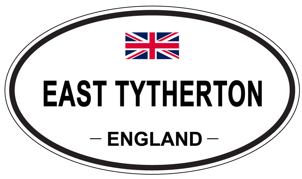 EAST TYTHERTON, England - Oval Magnet