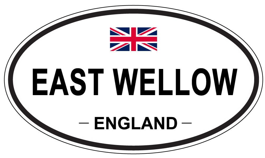 EAST WELLOW, England - Oval Magnet