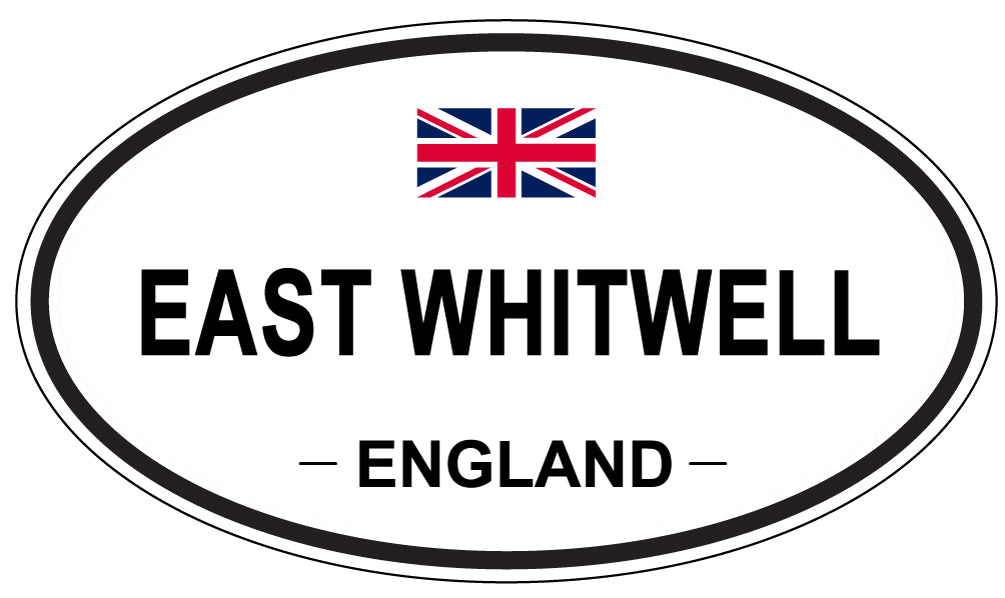 EAST WHITWELL, England - Oval Magnet