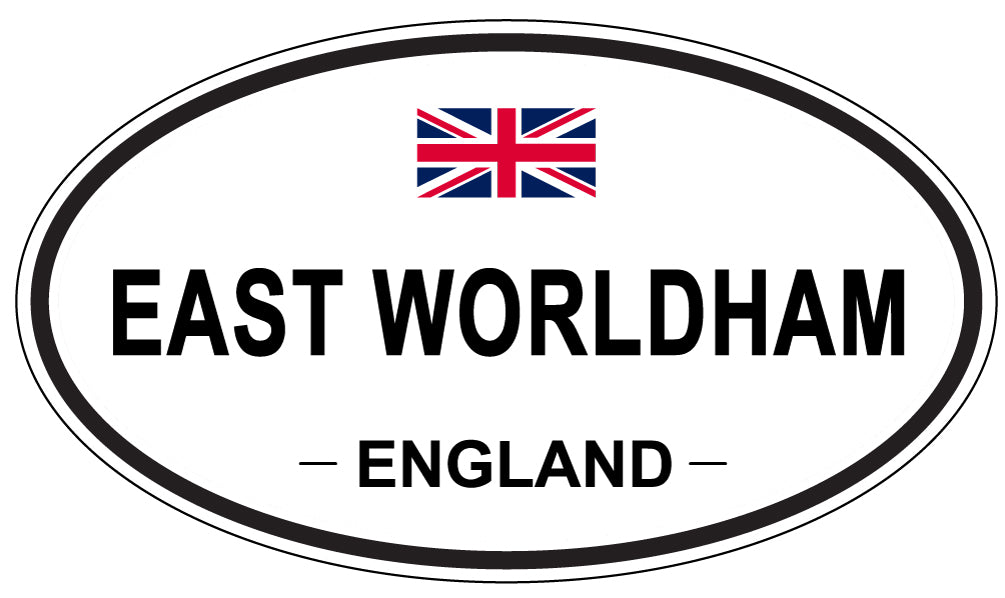 EAST WORLDHAM, England - Oval Magnet