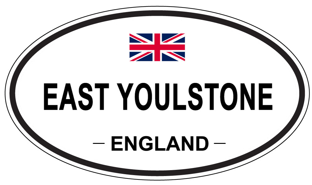EAST YOULSTONE, England - Oval Magnet