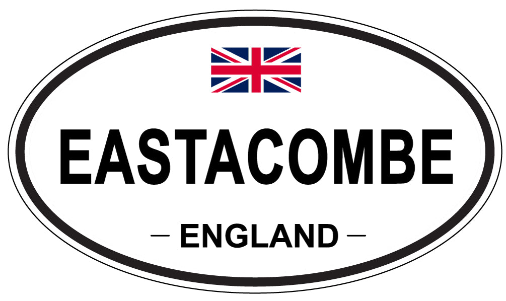 EASTACOMBE, England - Oval Magnet