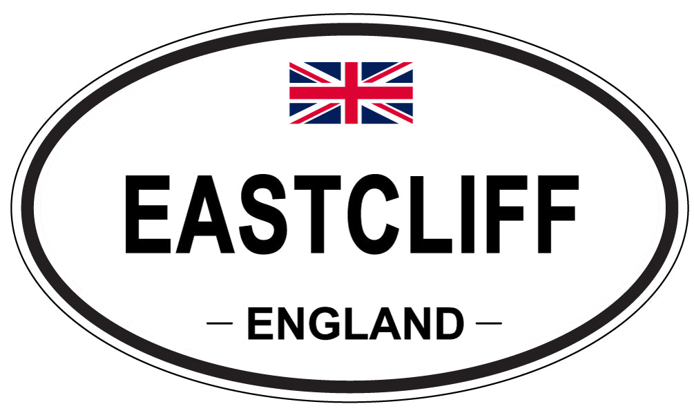 EASTCLIFF, England - Oval Magnet
