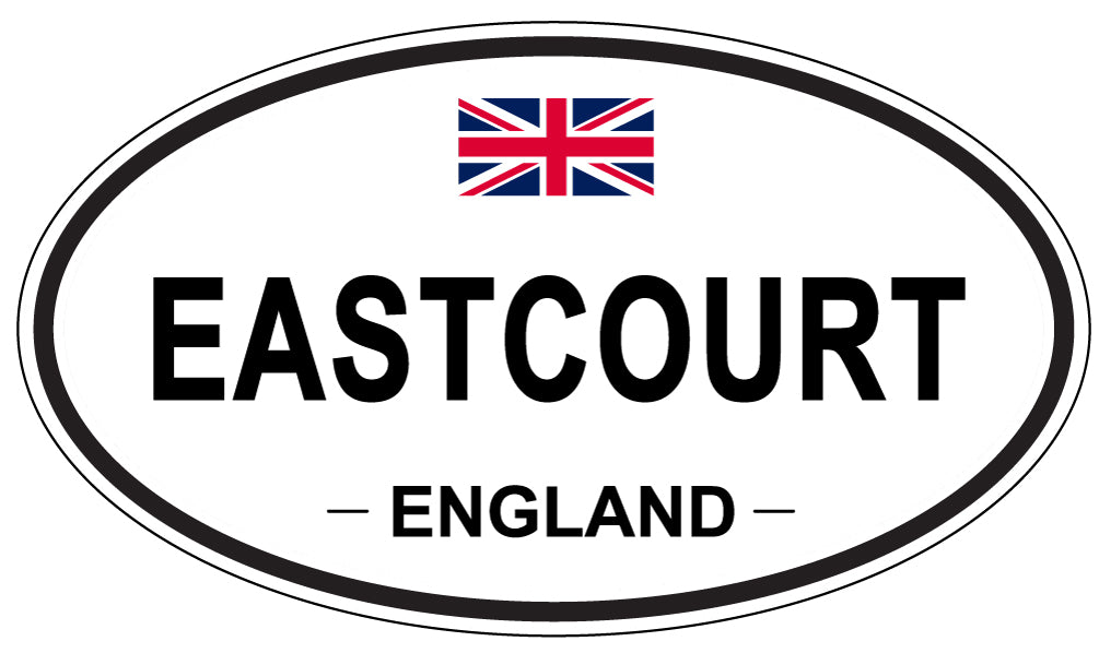 EASTCOURT, England - Oval Magnet