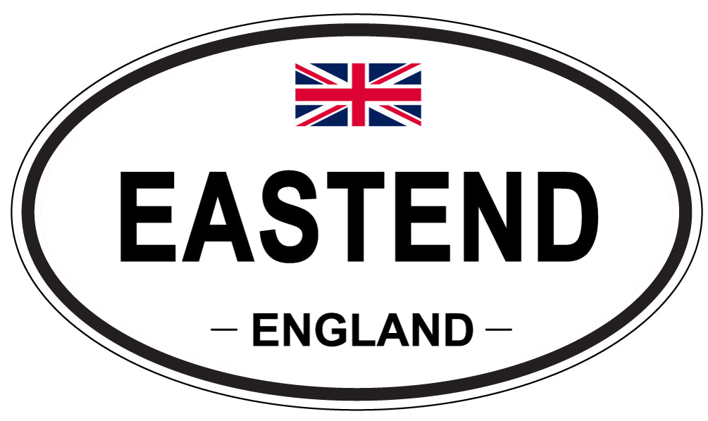 EASTEND, England - Oval Magnet