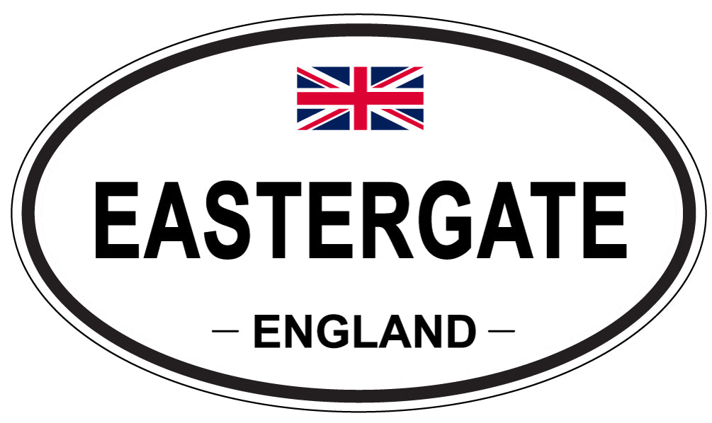 EASTERGATE, England - Oval Magnet