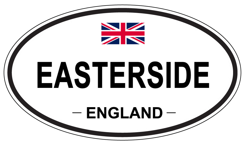 EASTERSIDE, England - Oval Magnet