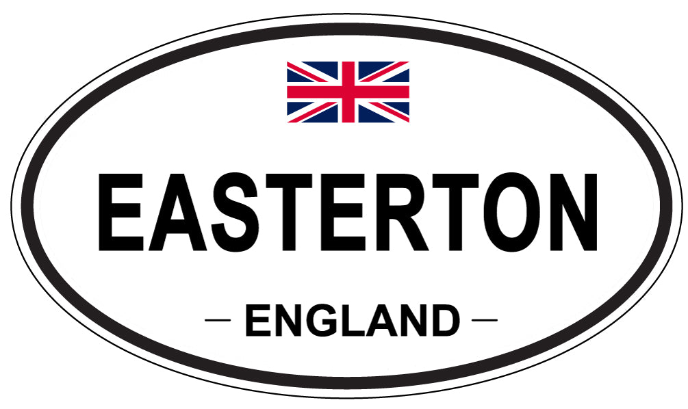EASTERTON, England - Oval Magnet
