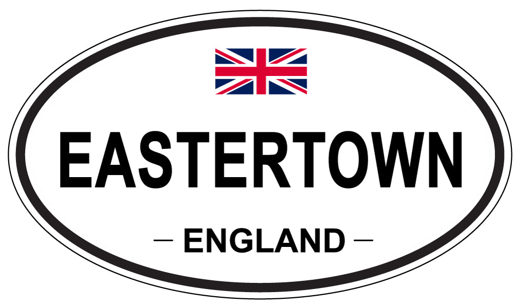 EASTERTOWN, England - Oval Magnet