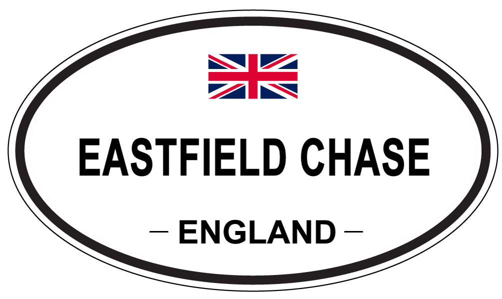EASTFIELD CHASE, England - Oval Magnet