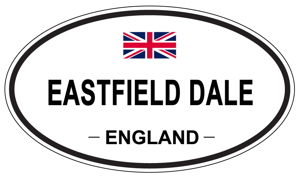 EASTFIELD DALE, England - Oval Magnet