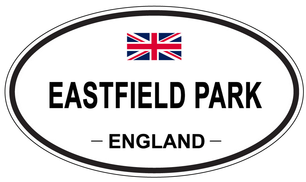 EASTFIELD PARK, England - Oval Magnet