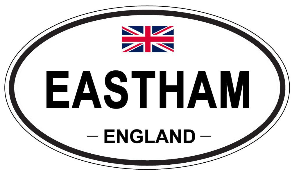 EASTHAM, England - Oval Magnet