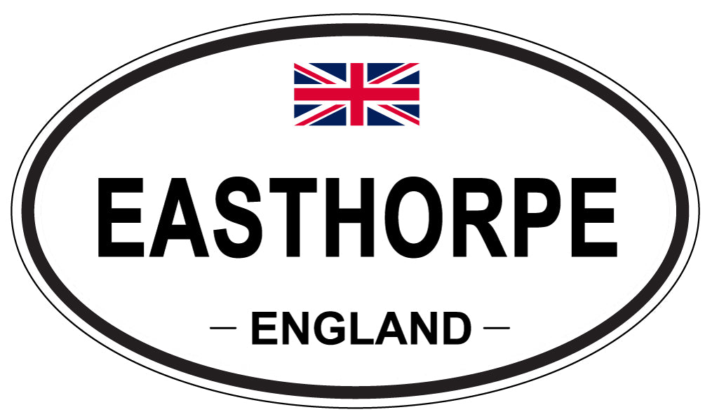 EASTHORPE, England - Oval Magnet