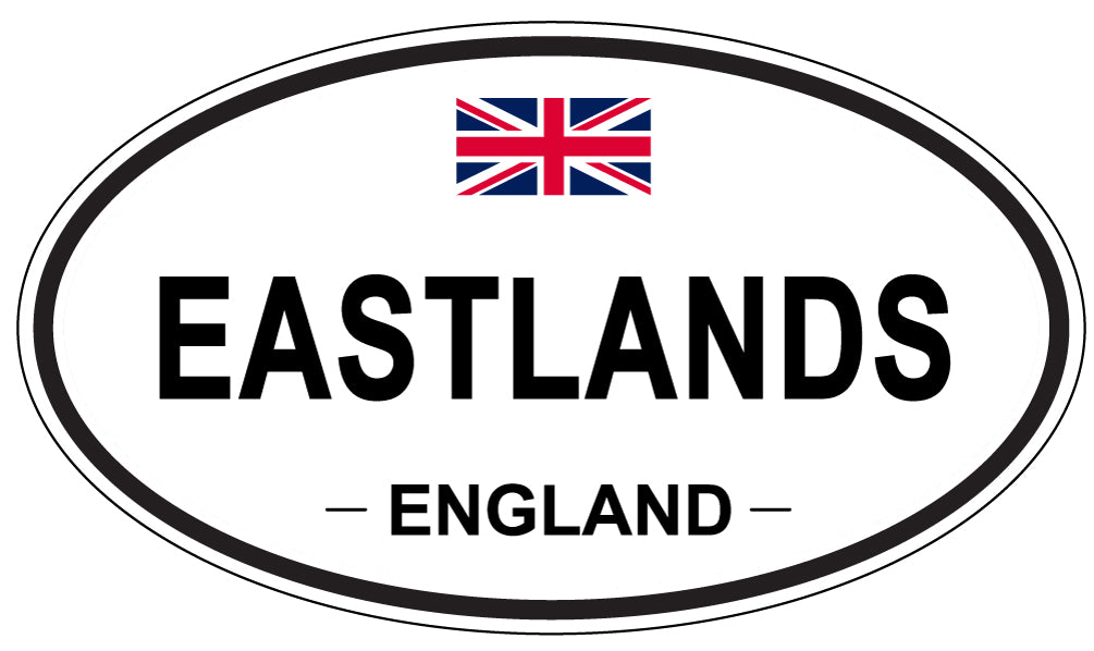 EASTLANDS, England - Oval Magnet