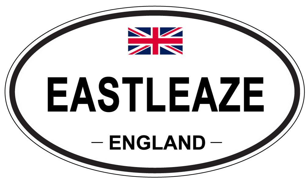 EASTLEAZE, England - Oval Magnet