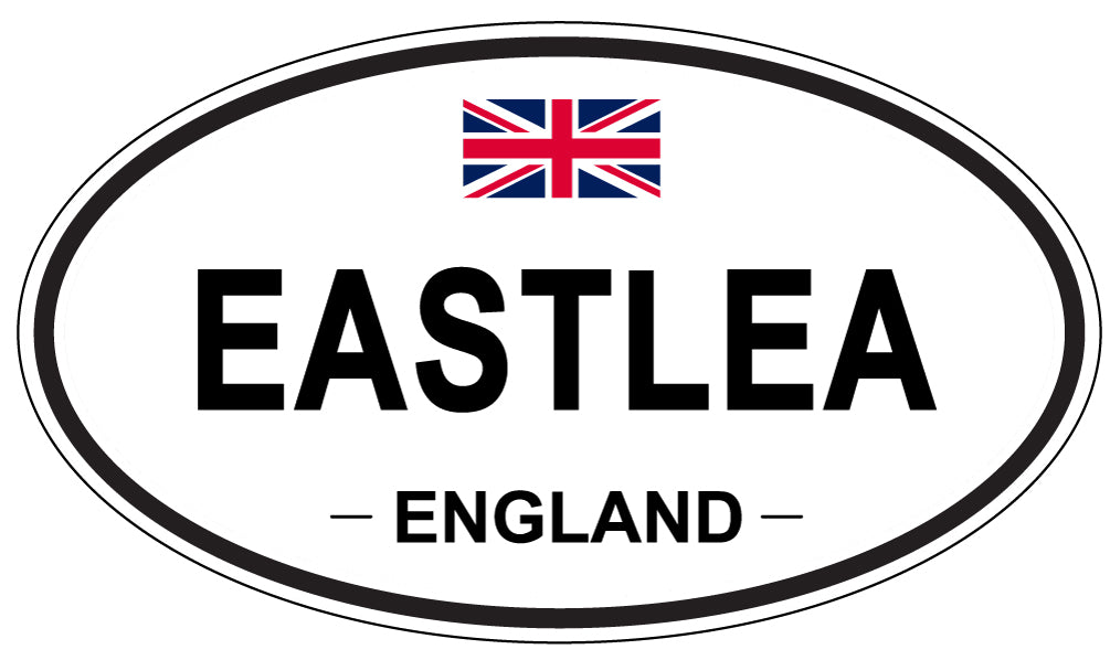 EASTLEA, England - Oval Magnet