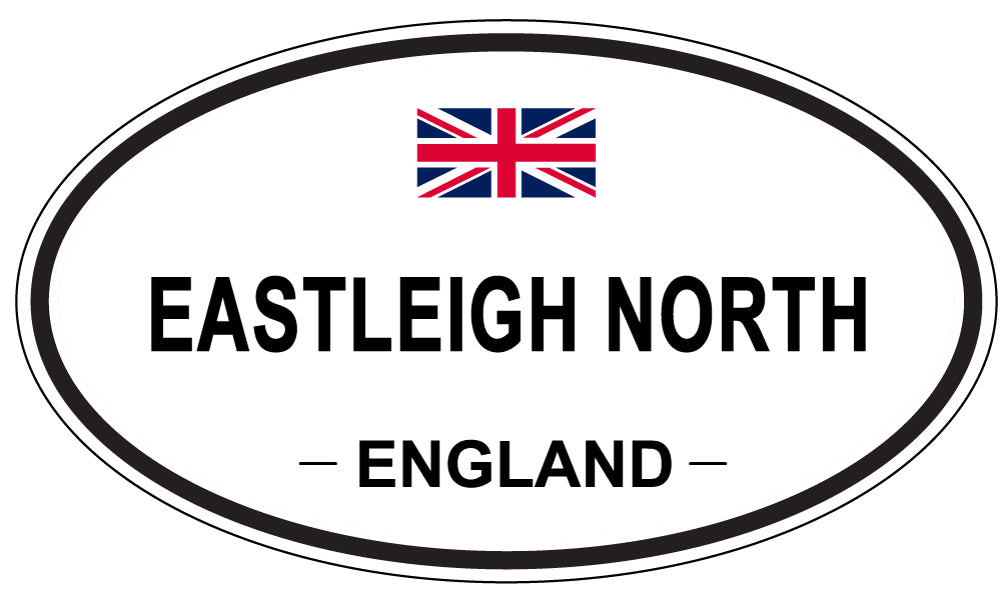 EASTLEIGH NORTH, England - Oval Magnet