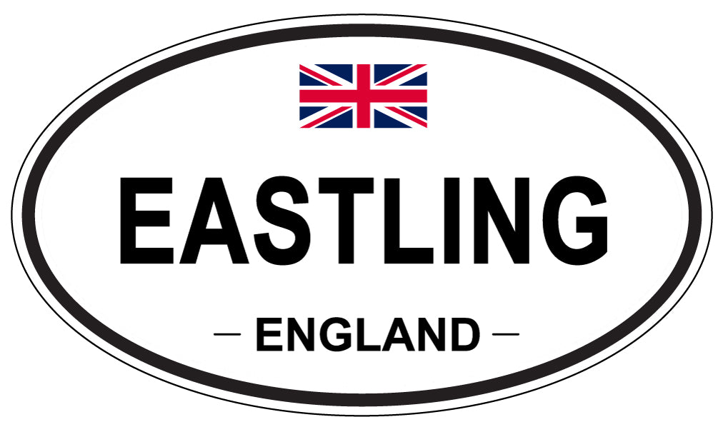 EASTLING, England - Oval Magnet