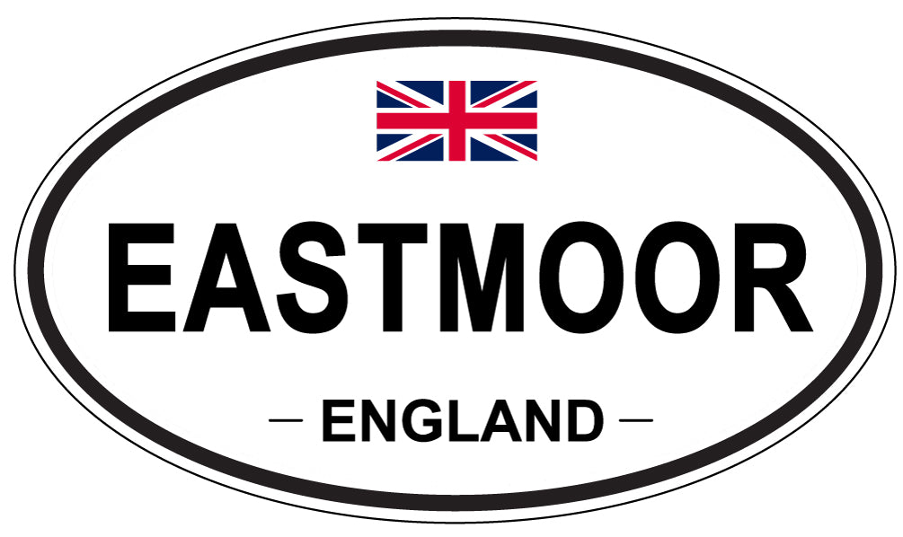 EASTMOOR, England - Oval Magnet