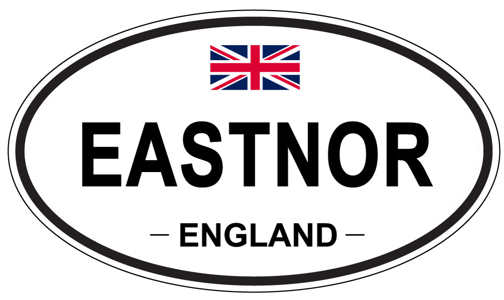 EASTNOR, England - Oval Magnet