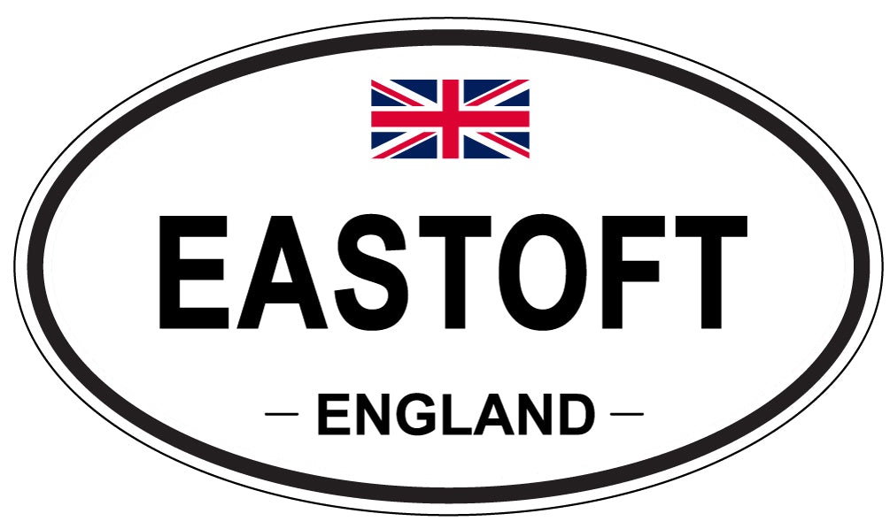 EASTOFT, England - Oval Magnet