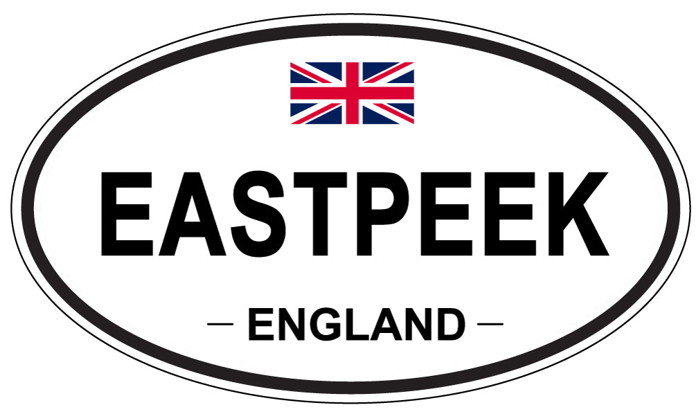 EASTPEEK, England - Oval Magnet