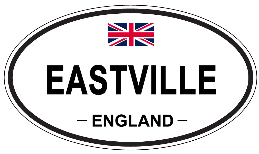 EASTVILLE, England - Oval Magnet