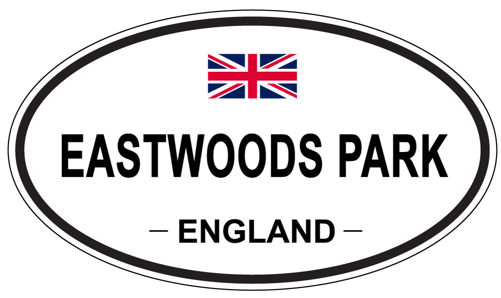EASTWOODS PARK, England - Oval Magnet