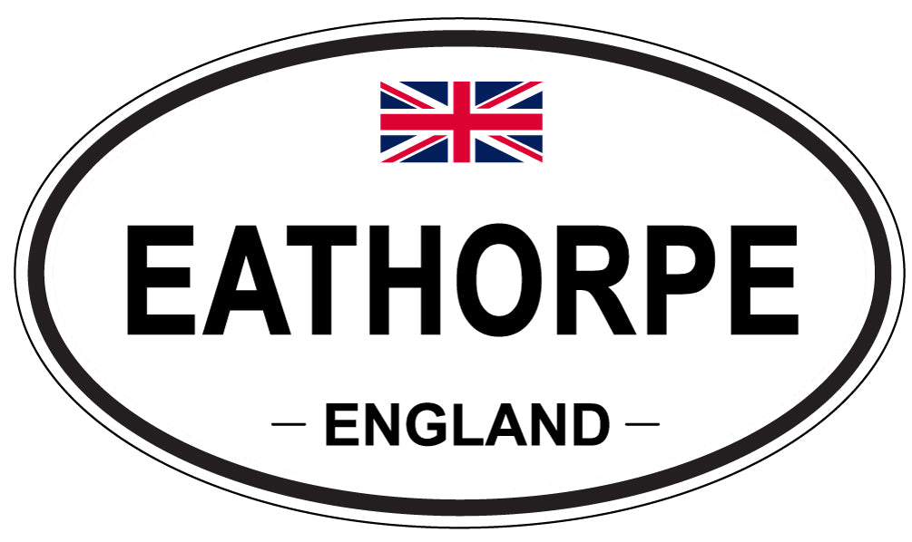 EATHORPE, England - Oval Magnet