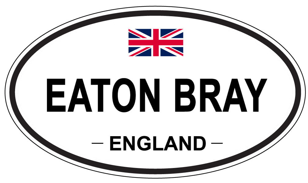 EATON BRAY, England - Oval Magnet