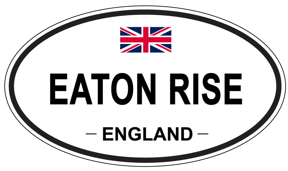 EATON RISE, England - Oval Magnet