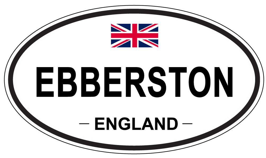 EBBERSTON, England - Oval Magnet