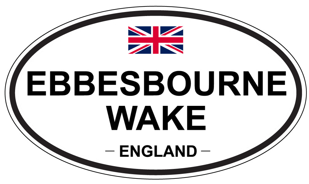 EBBESBOURNE WAKE, England - Oval Magnet