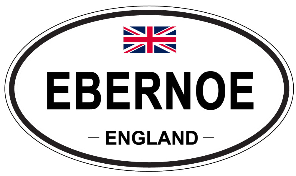 EBERNOE, England - Oval Magnet