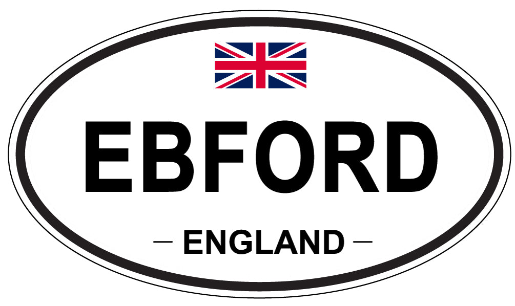 EBFORD, England - Oval Magnet