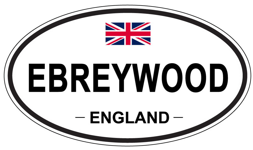 EBREYWOOD, England - Oval Magnet
