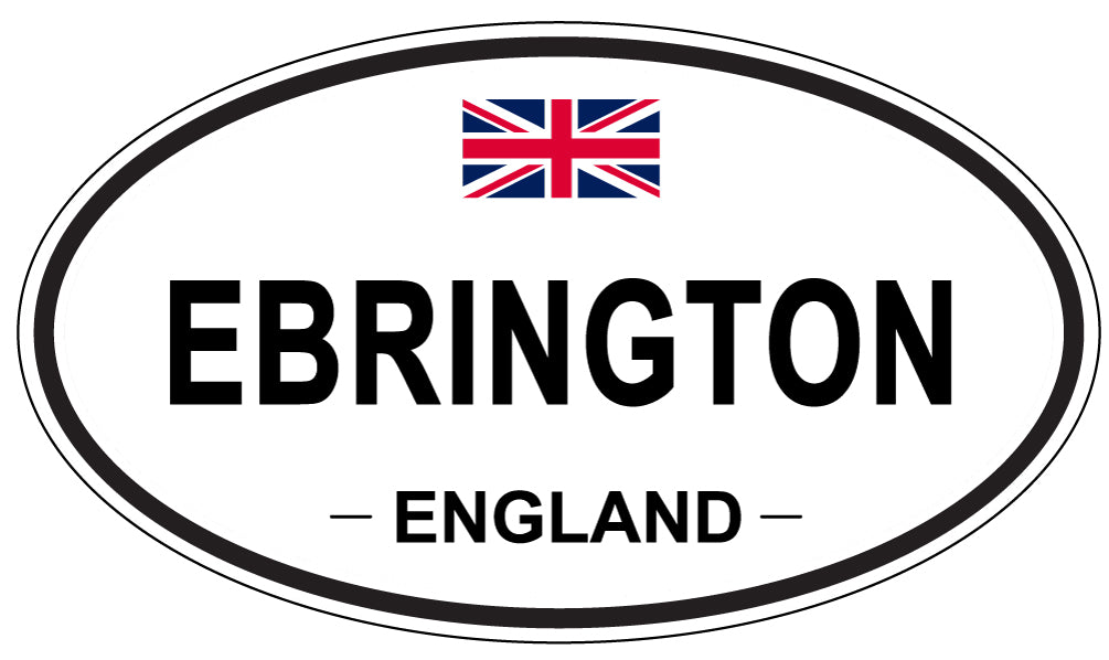 EBRINGTON, England - Oval Magnet