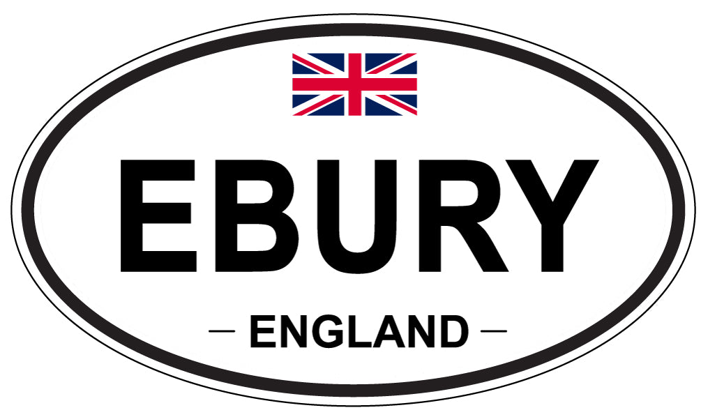 EBURY, England - Oval Magnet