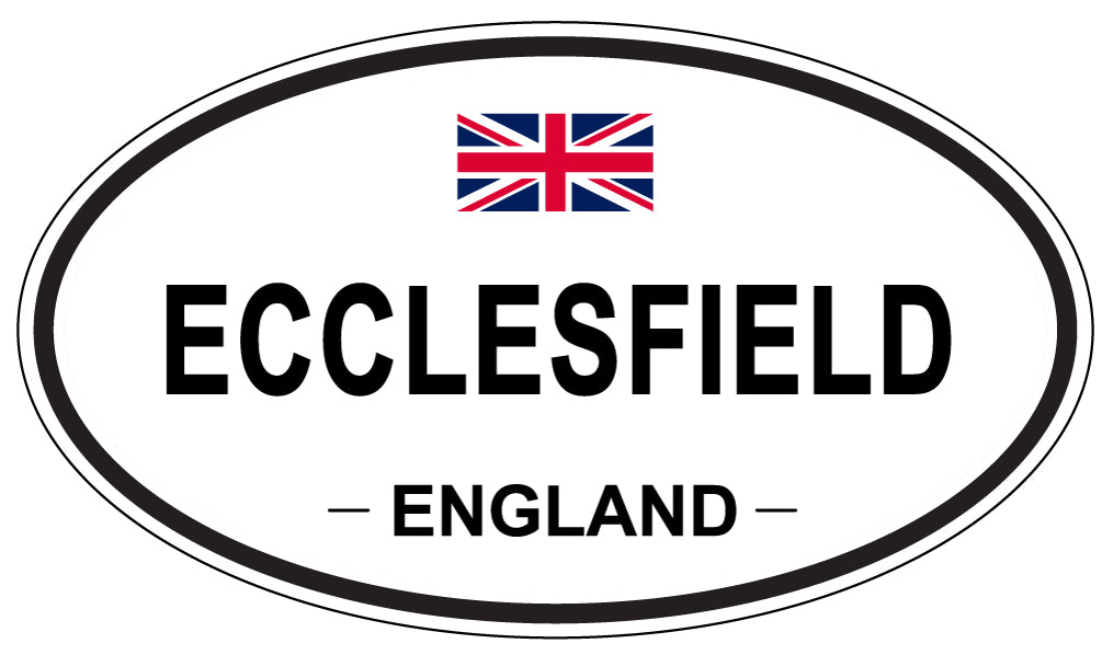ECCLESFIELD, England - Oval Magnet