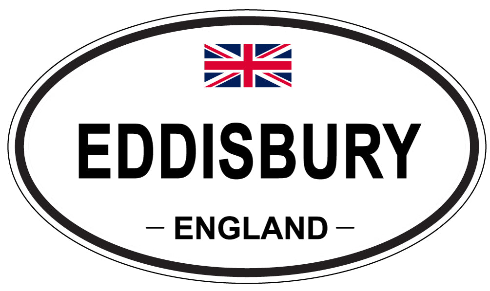 EDDISBURY, England - Oval Magnet