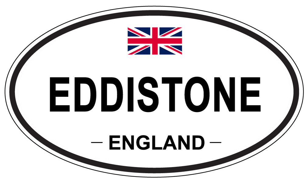 EDDISTONE, England - Oval Magnet