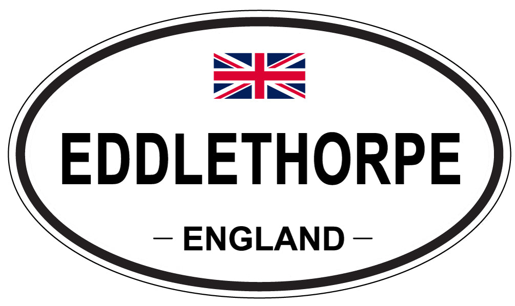 EDDLETHORPE, England - Oval Magnet