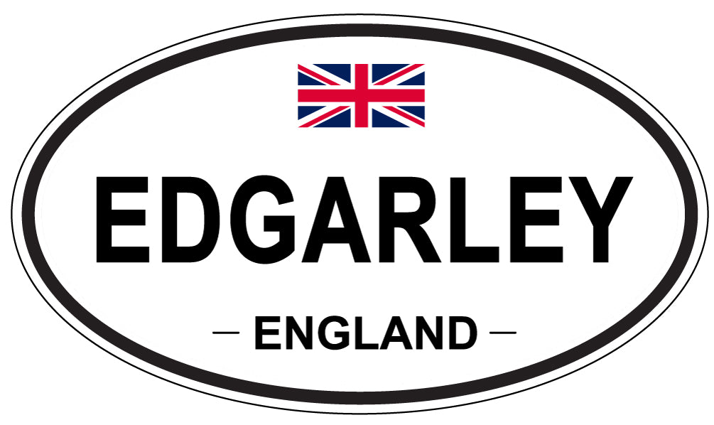 EDGARLEY, England - Oval Magnet