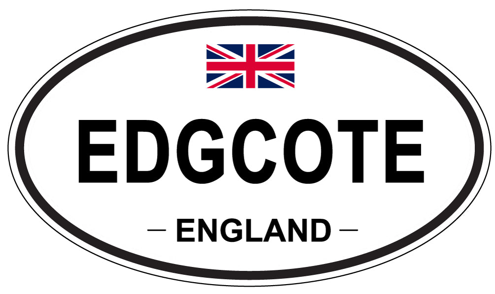 EDGCOTE, England - Oval Magnet