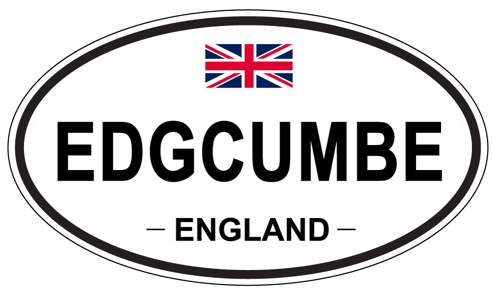 EDGCUMBE, England - Oval Magnet