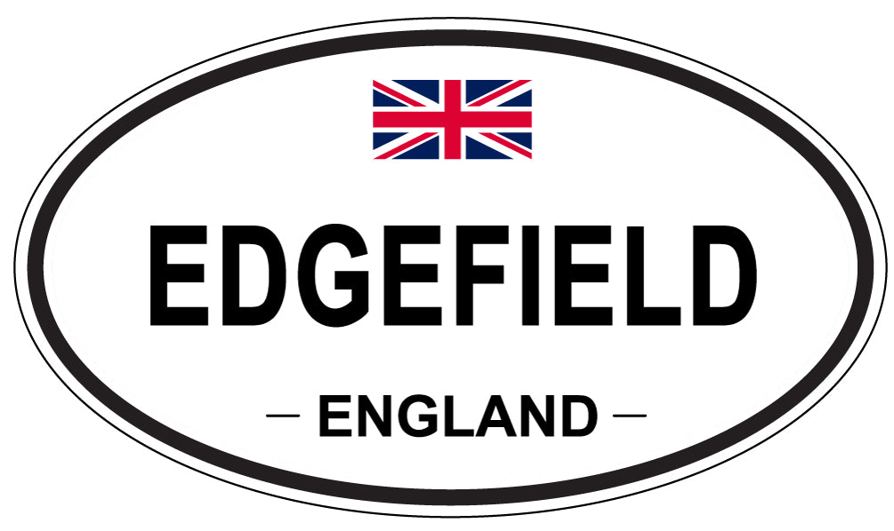 EDGEFIELD, England - Oval Magnet