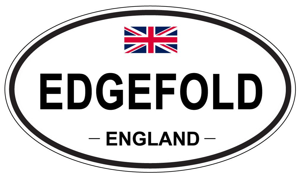 EDGEFOLD, England - Oval Magnet
