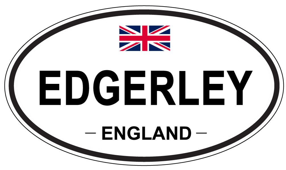 EDGERLEY, England - Oval Magnet